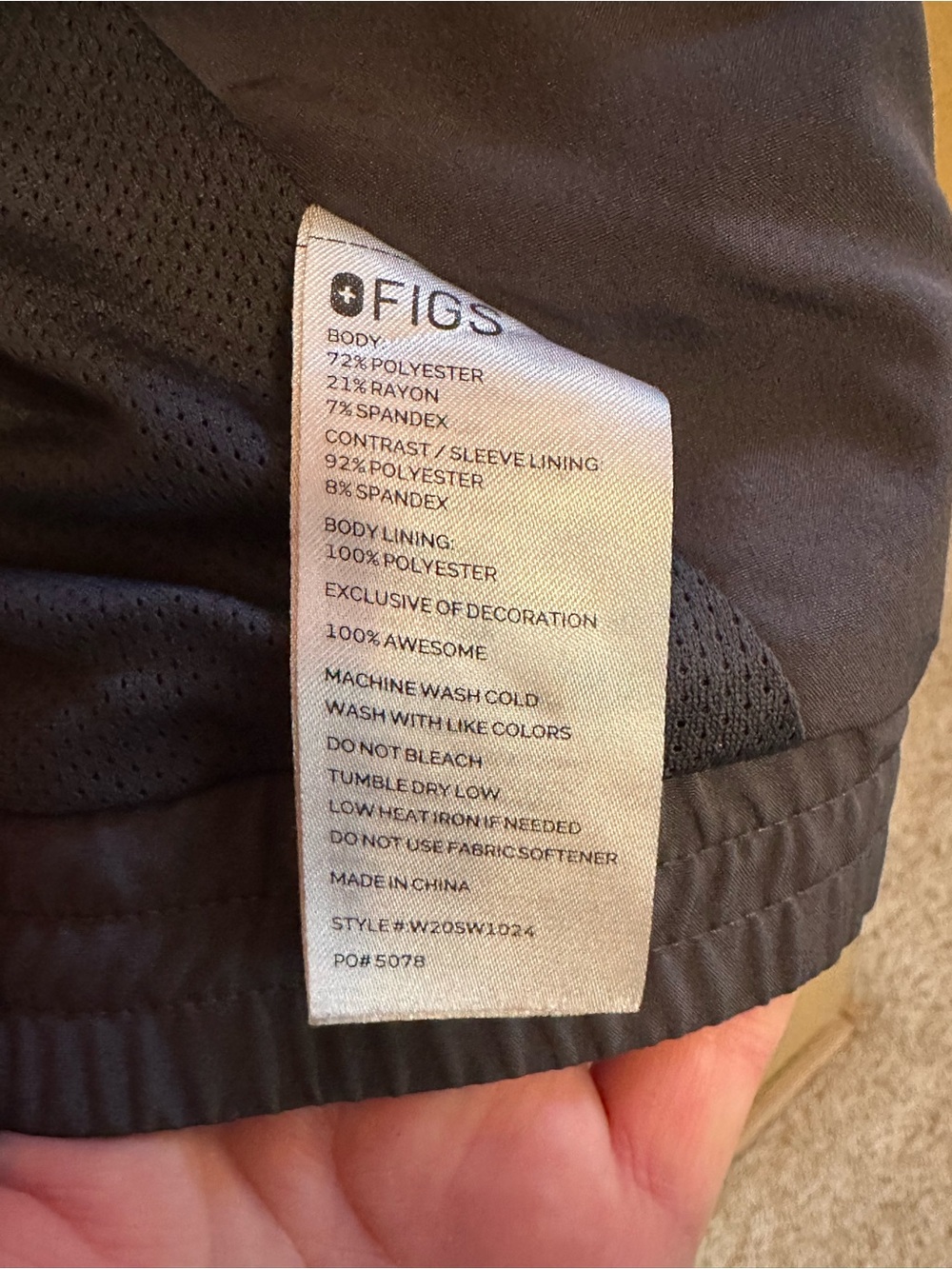 Figs Technical Collection Scrub Jacket - Picture 4 of 7